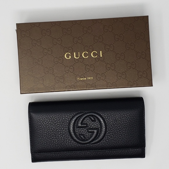 Brand New Gucci GG Black Leather Wallet - Picture 2 of 8